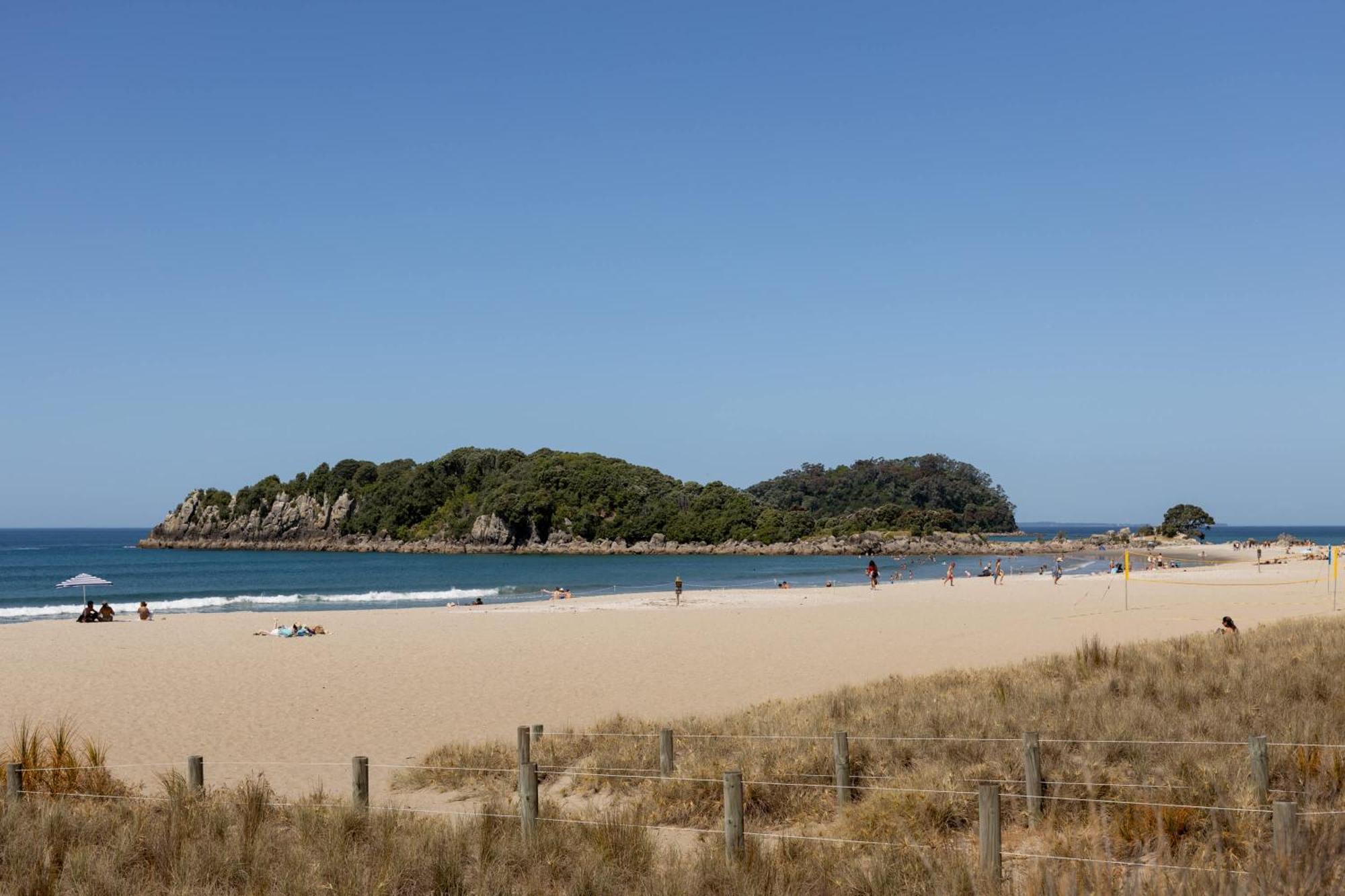 Apartament Oceanside Bliss - Absolute Beachfront - Uninterrupted Ocean Views With Pool Mount Maunganui Zewnętrze zdjęcie